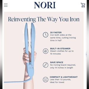 NORI Press Travel Steam Iron